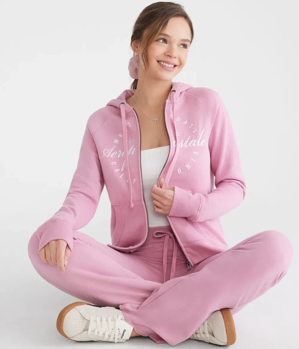 Aeropostale West Coast Full-Zip Hoodie